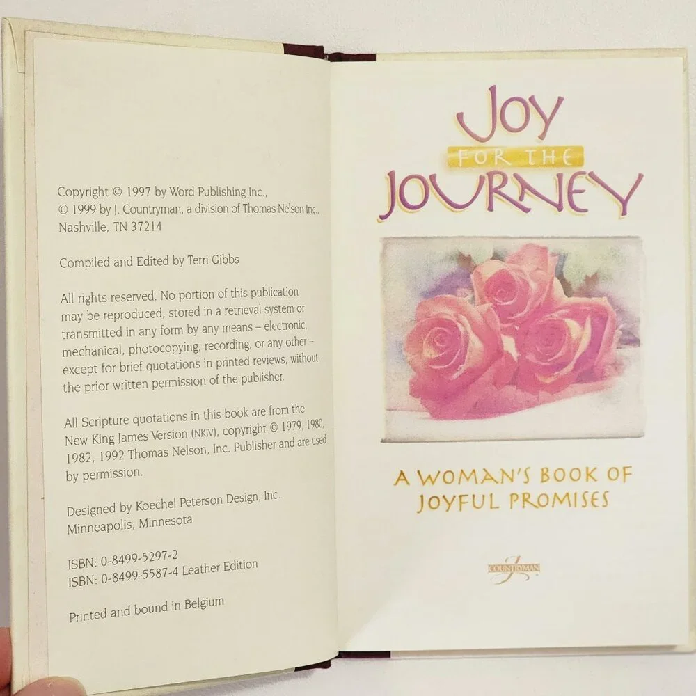 Joy for the Journey: A Woman's Book of Joyful Promises by Terri Gibbs